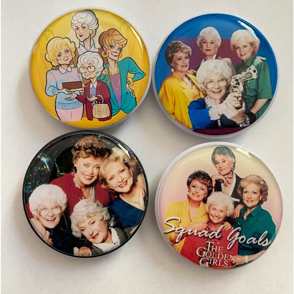 Golden Girls phone grips lot 4 pieces
